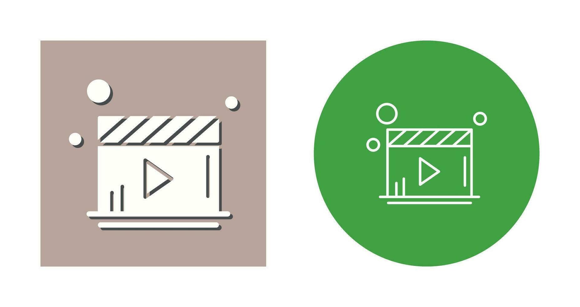 Video Player Vector Icon