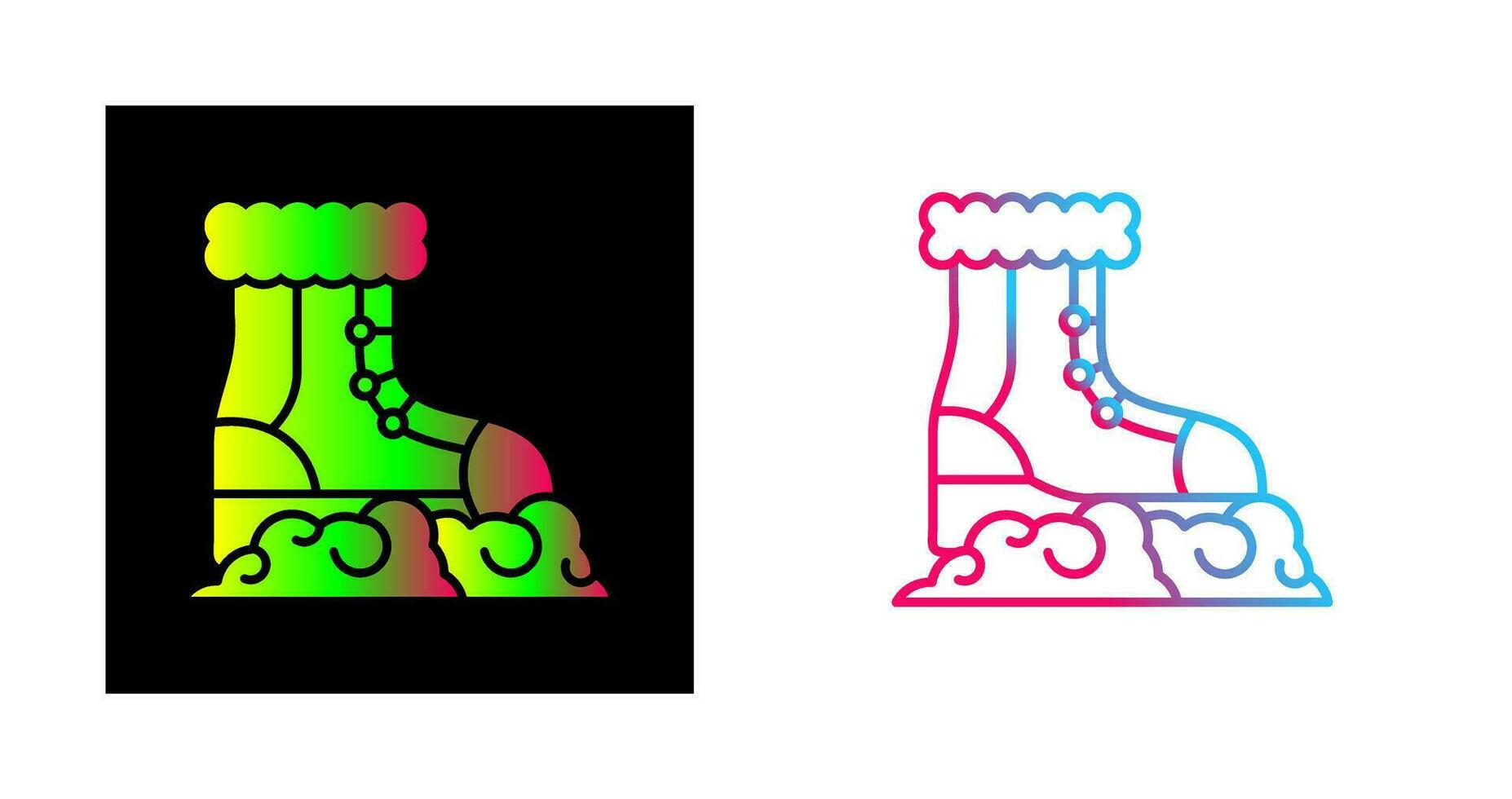 Snow Boots Vector Icon
