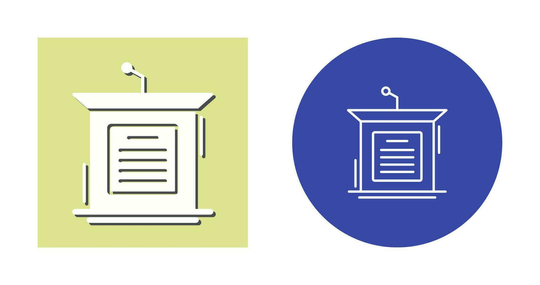 Podium Vector Icon