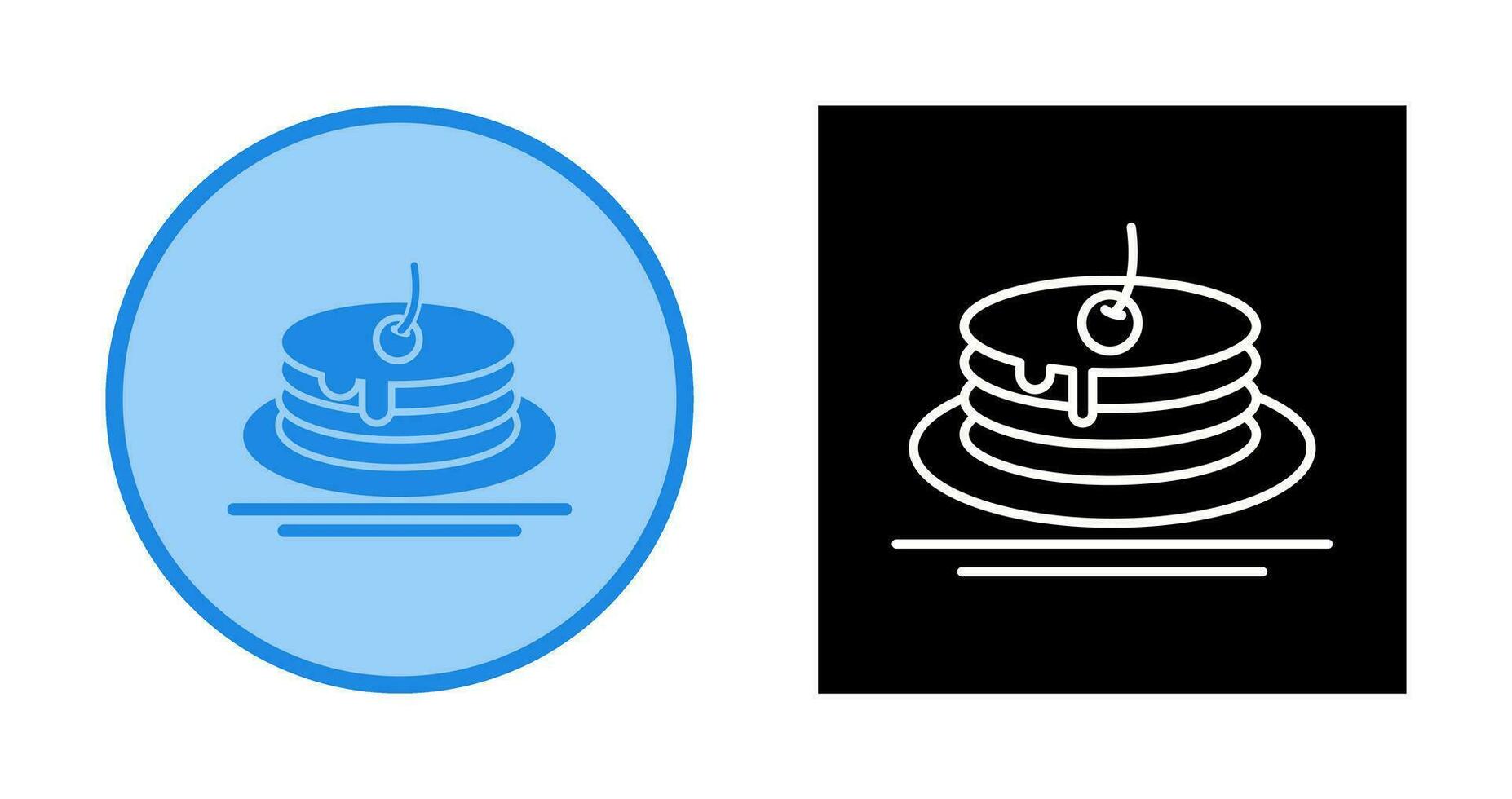 Pancake Vector Icon