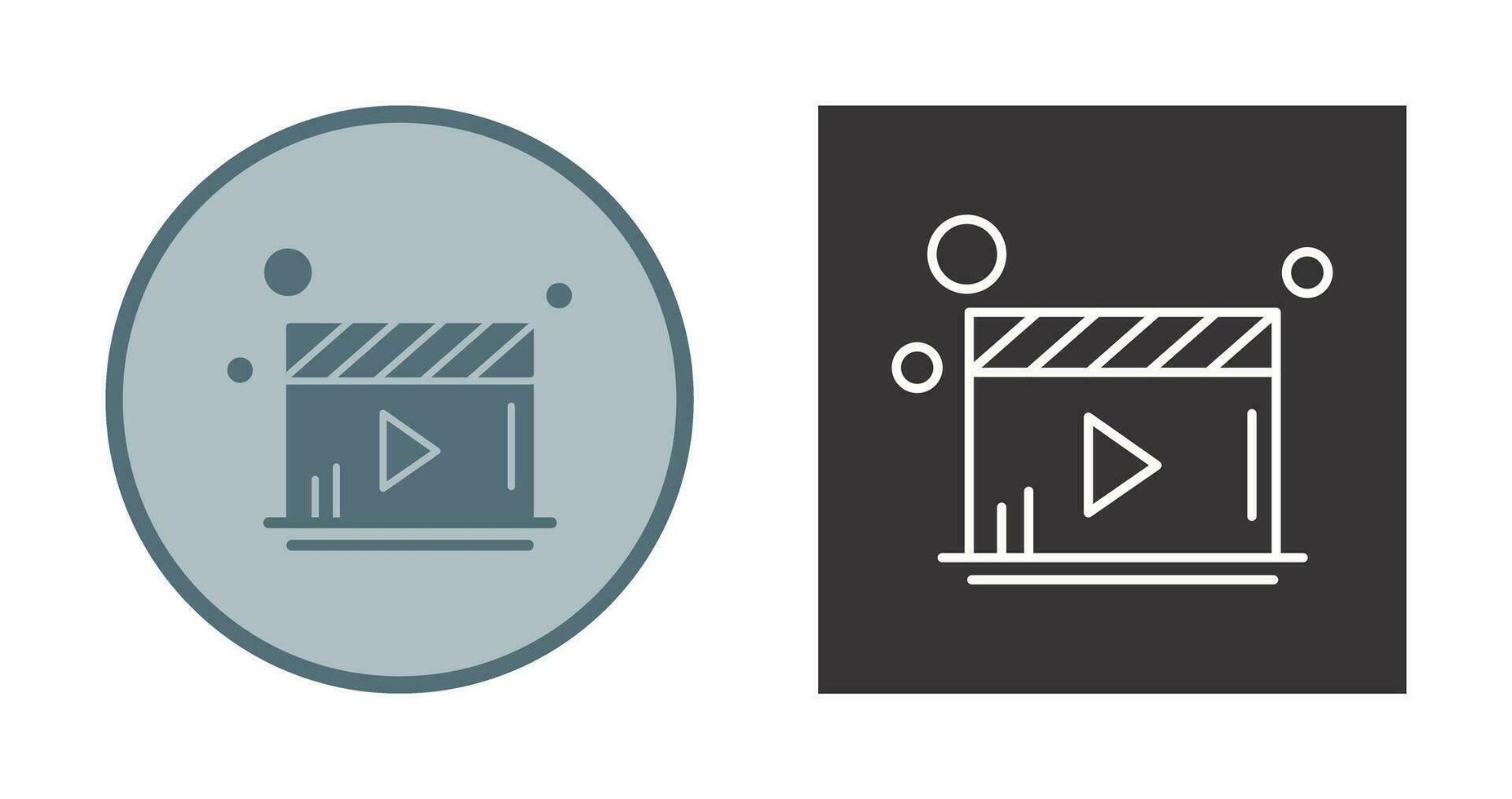 Video Player Vector Icon