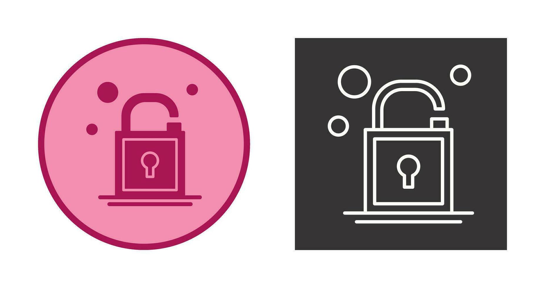 Open Lock Vector Icon