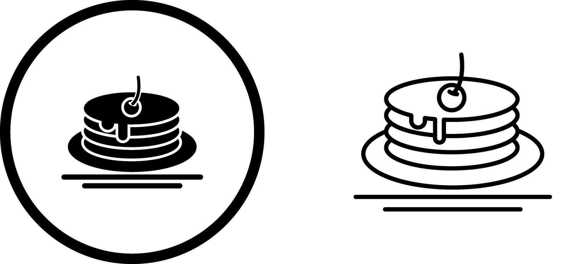 Pancake Vector Icon