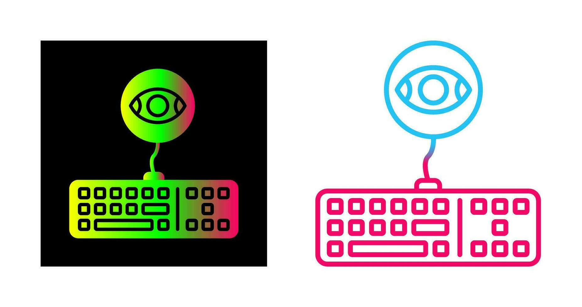 Keylogger Vector Icon