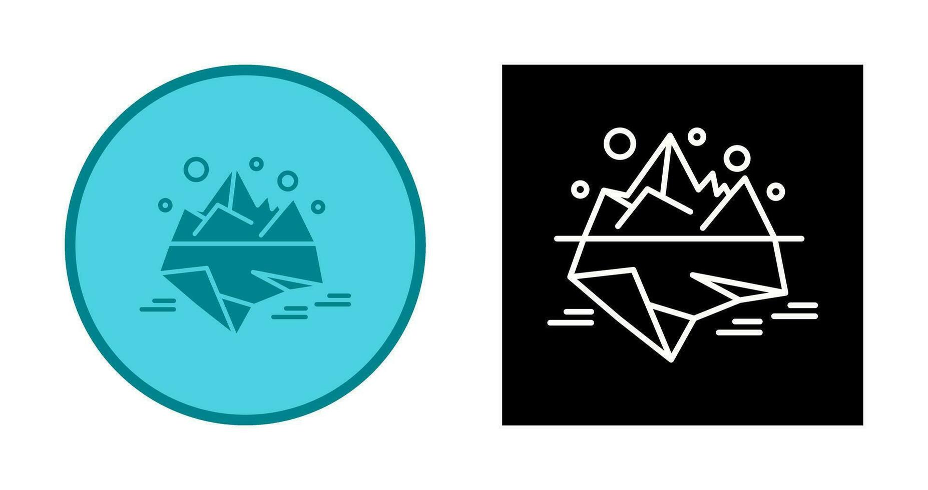 Iceberg Vector Icon