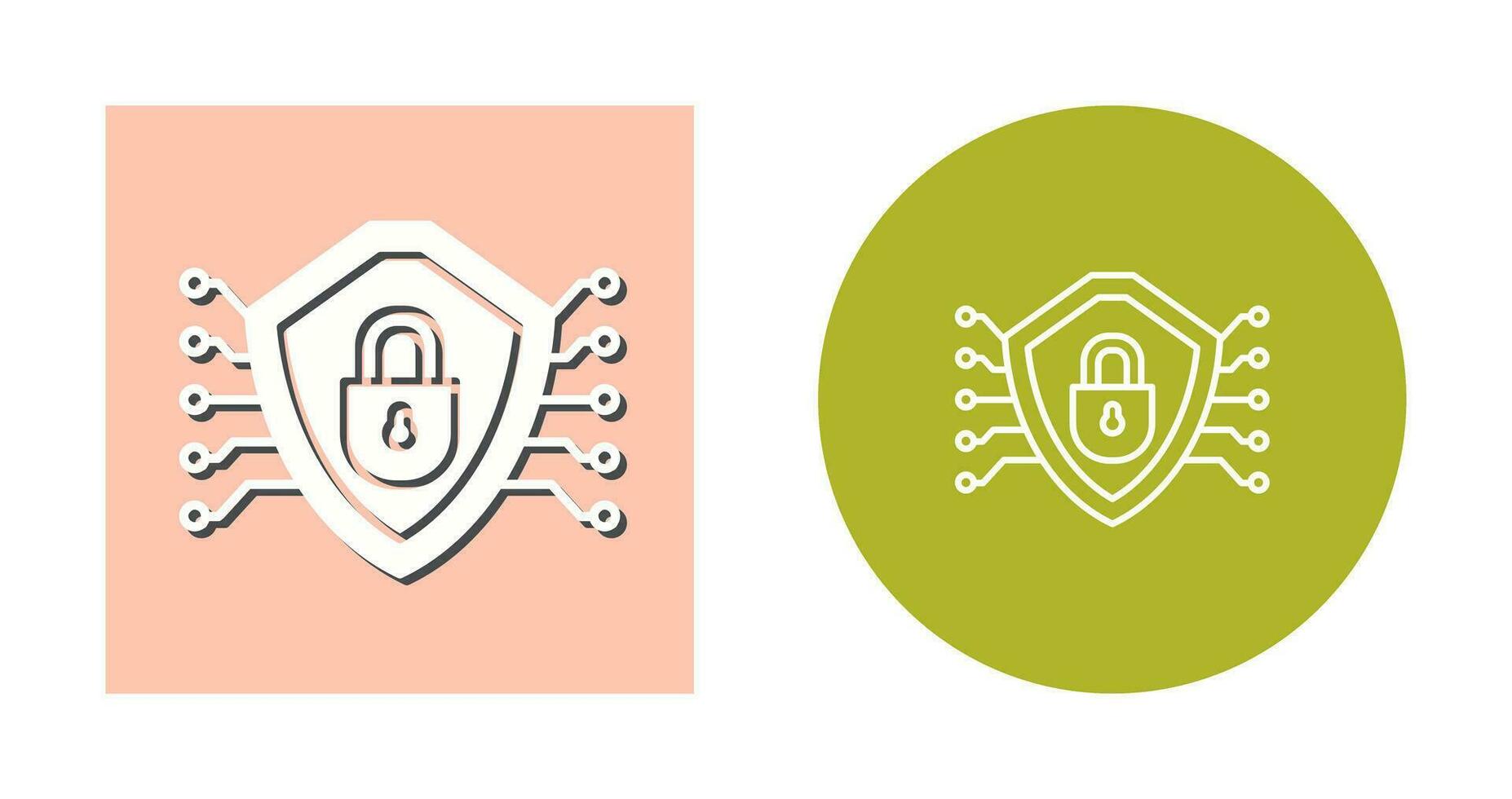 Cyber Security Vector Icon