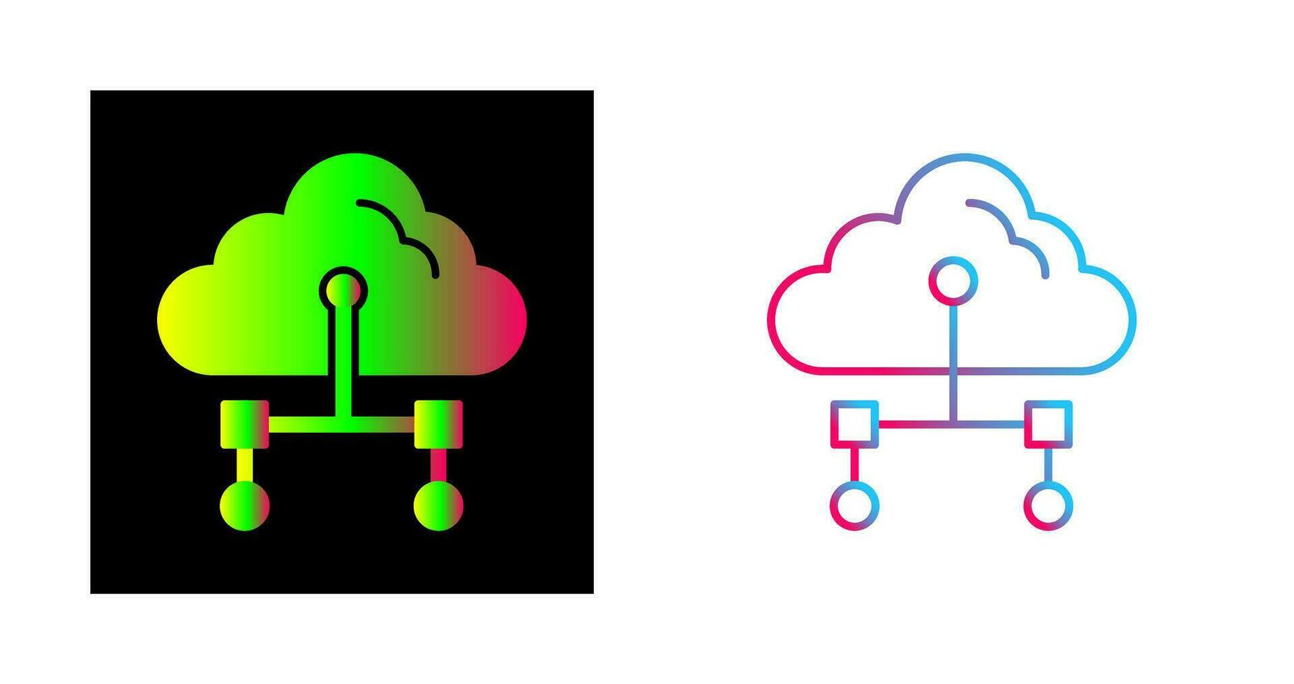 Internet Cloud Vector Icon