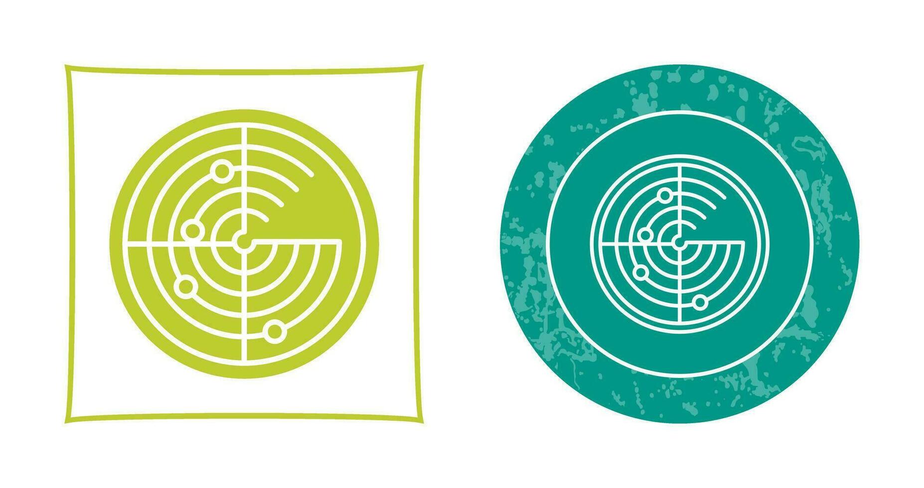 Radar Vector Icon