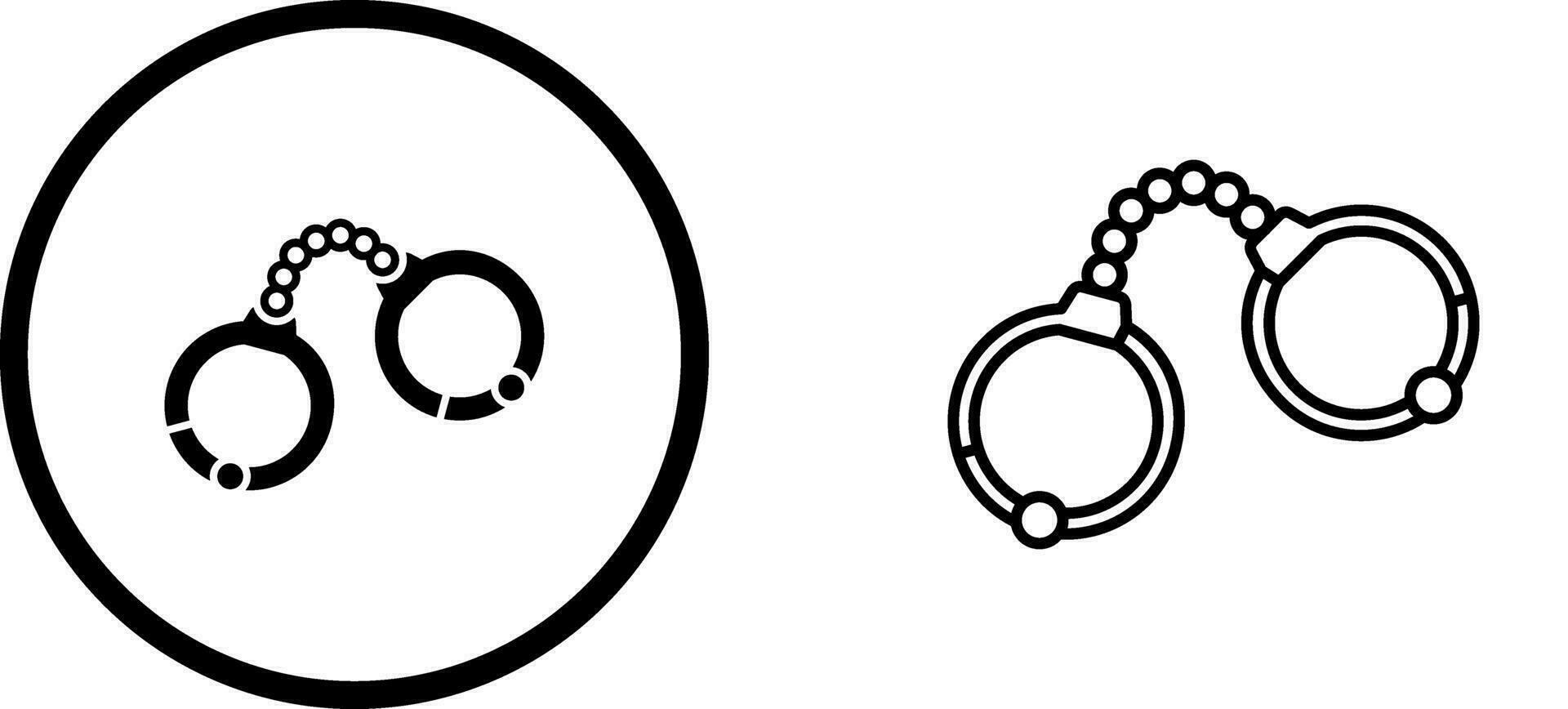 Handcuffs Vector Icon