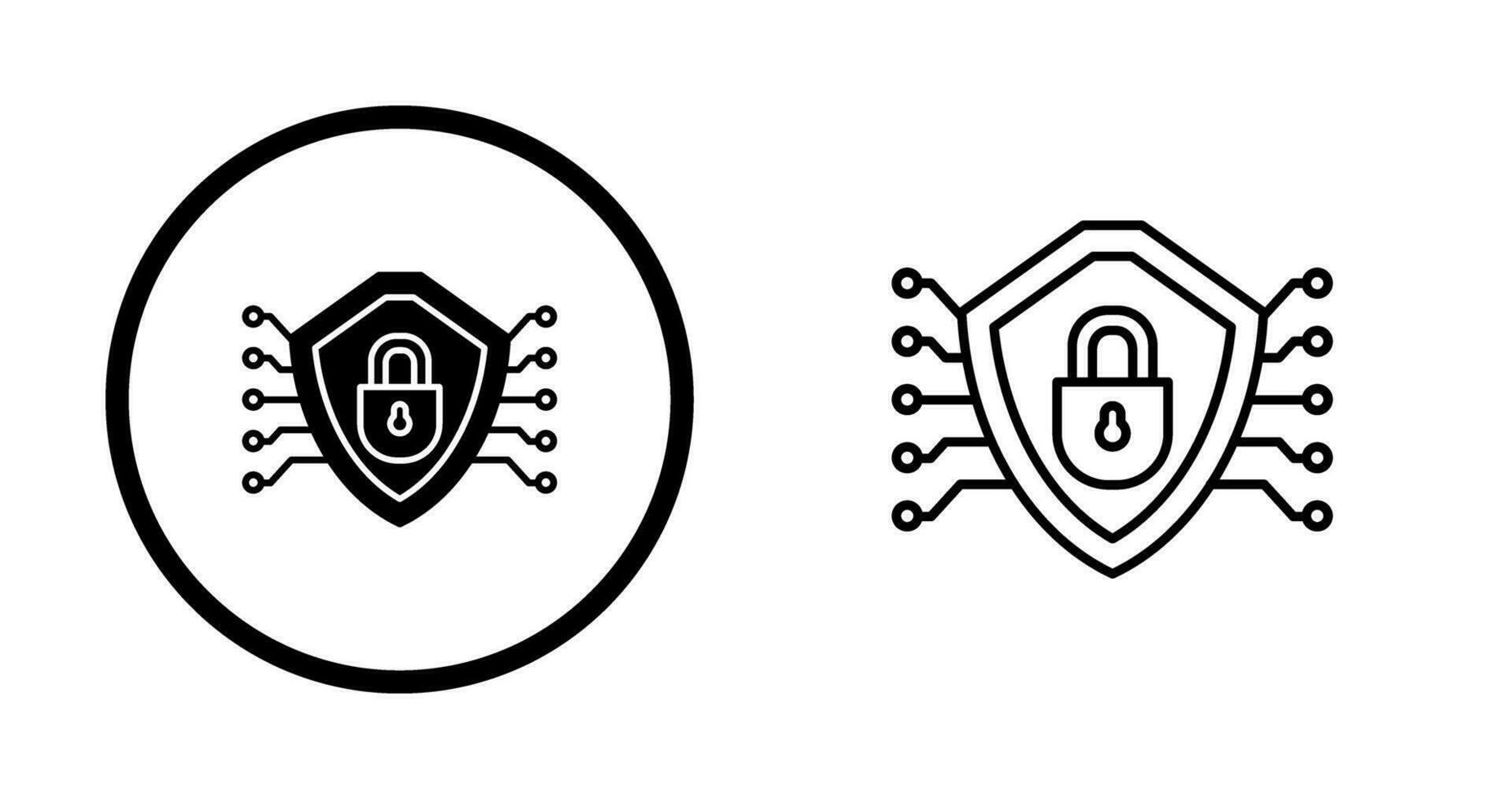 Cyber Security Vector Icon