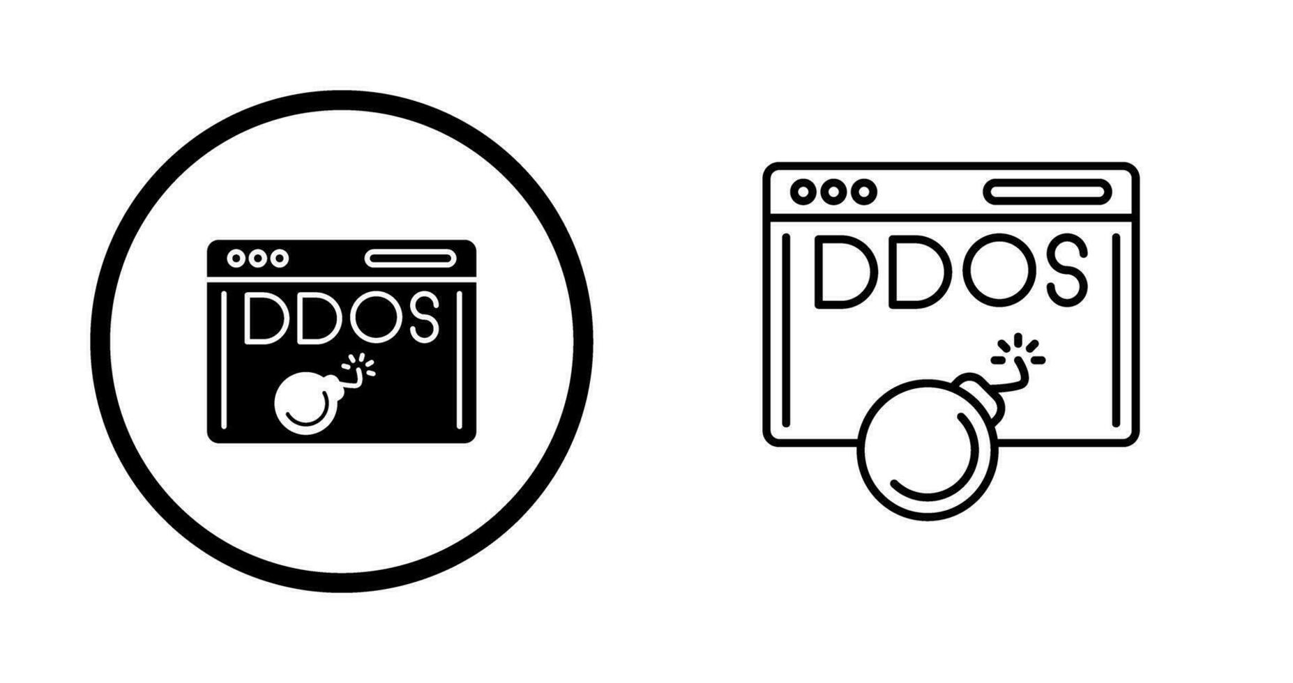 Ddos Attack Vector Icon