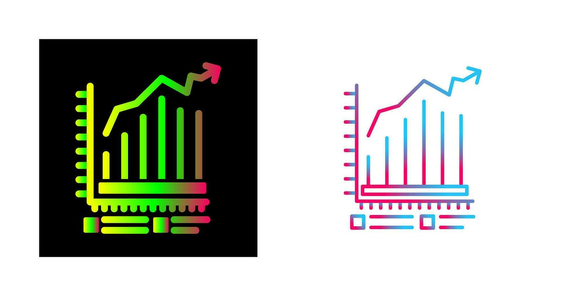 Bar Chart Vector Icon