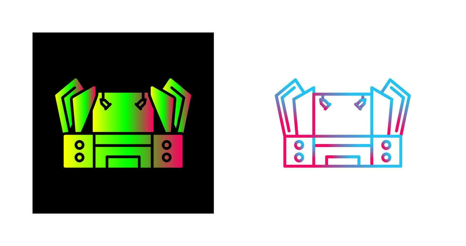 Stage Vector Icon
