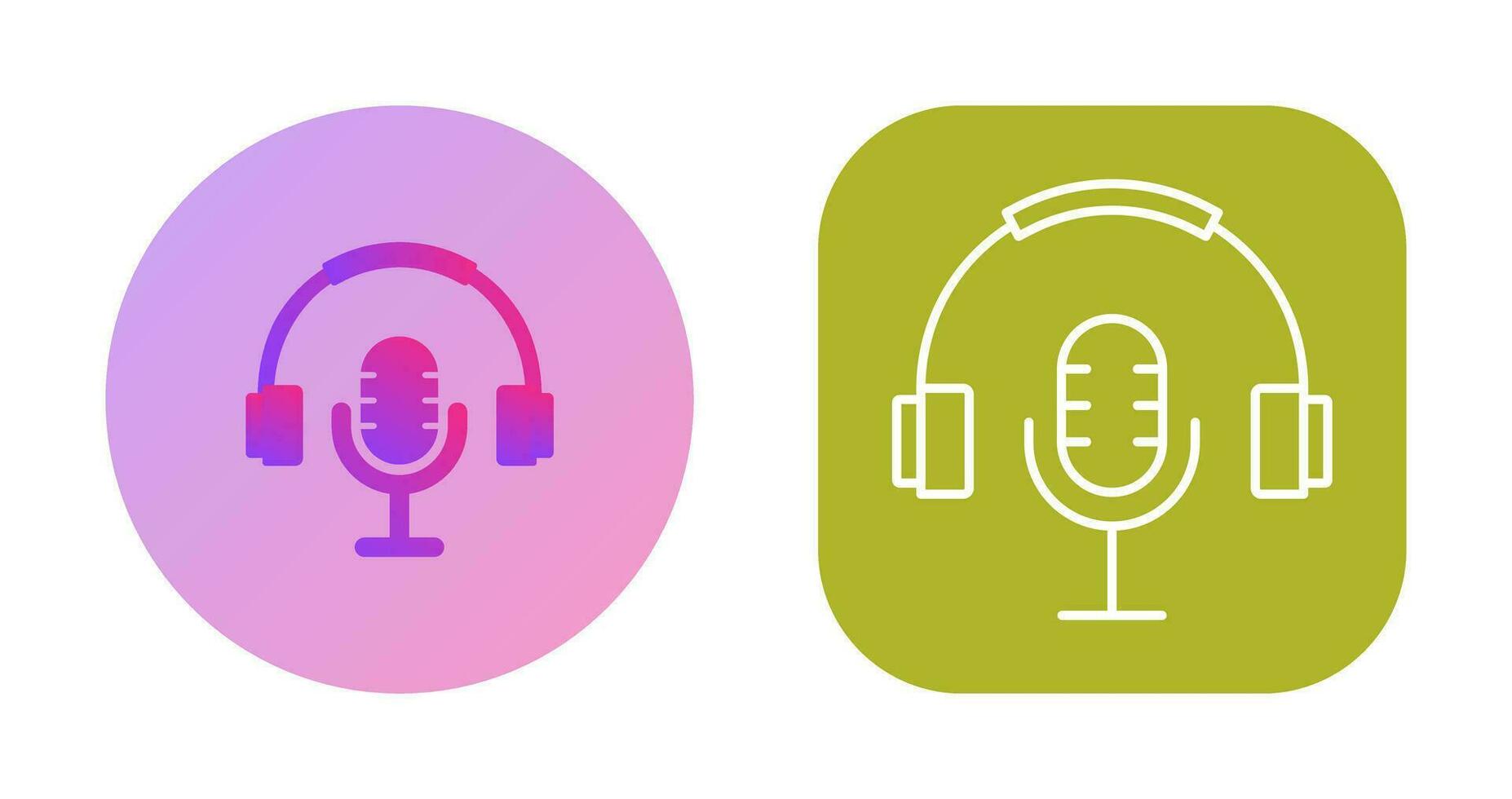 Podcast Vector Icon