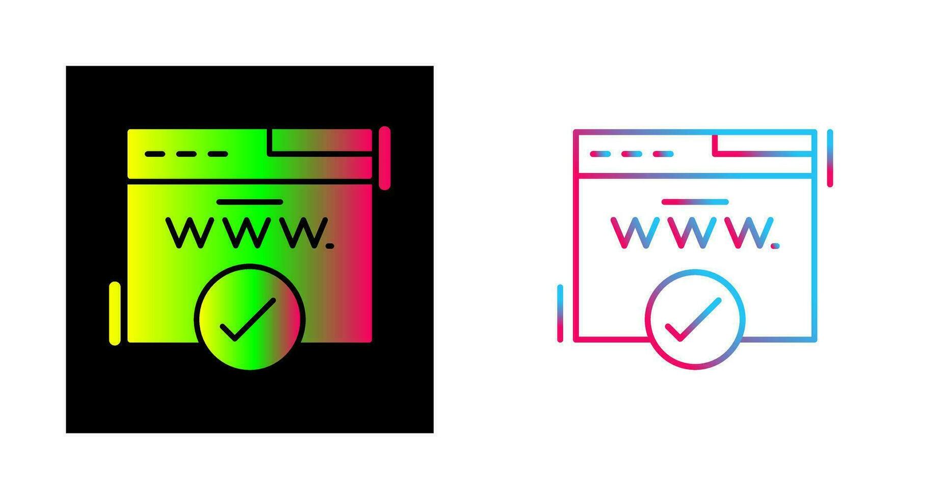 Domain Vector Icon