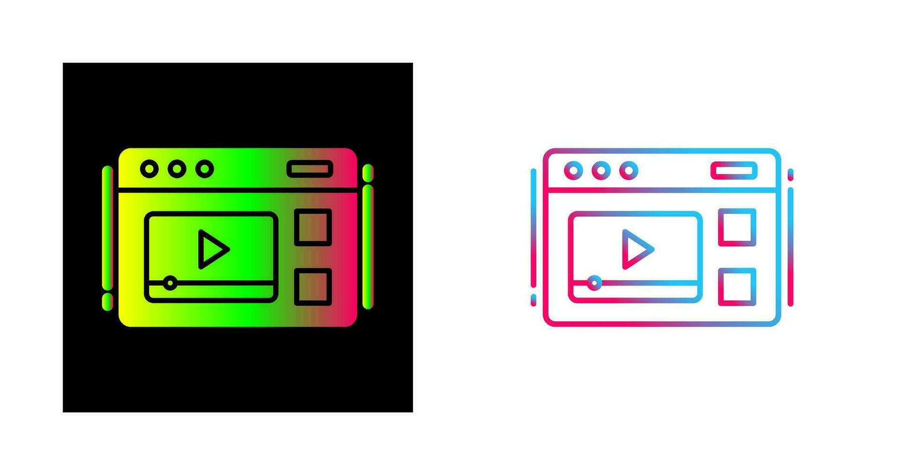 Video Vector Icon