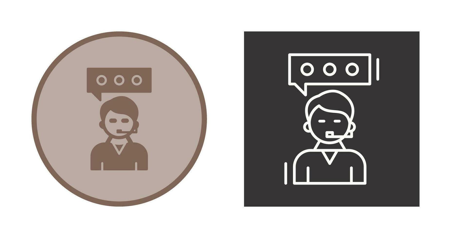 Client Service Vector Icon