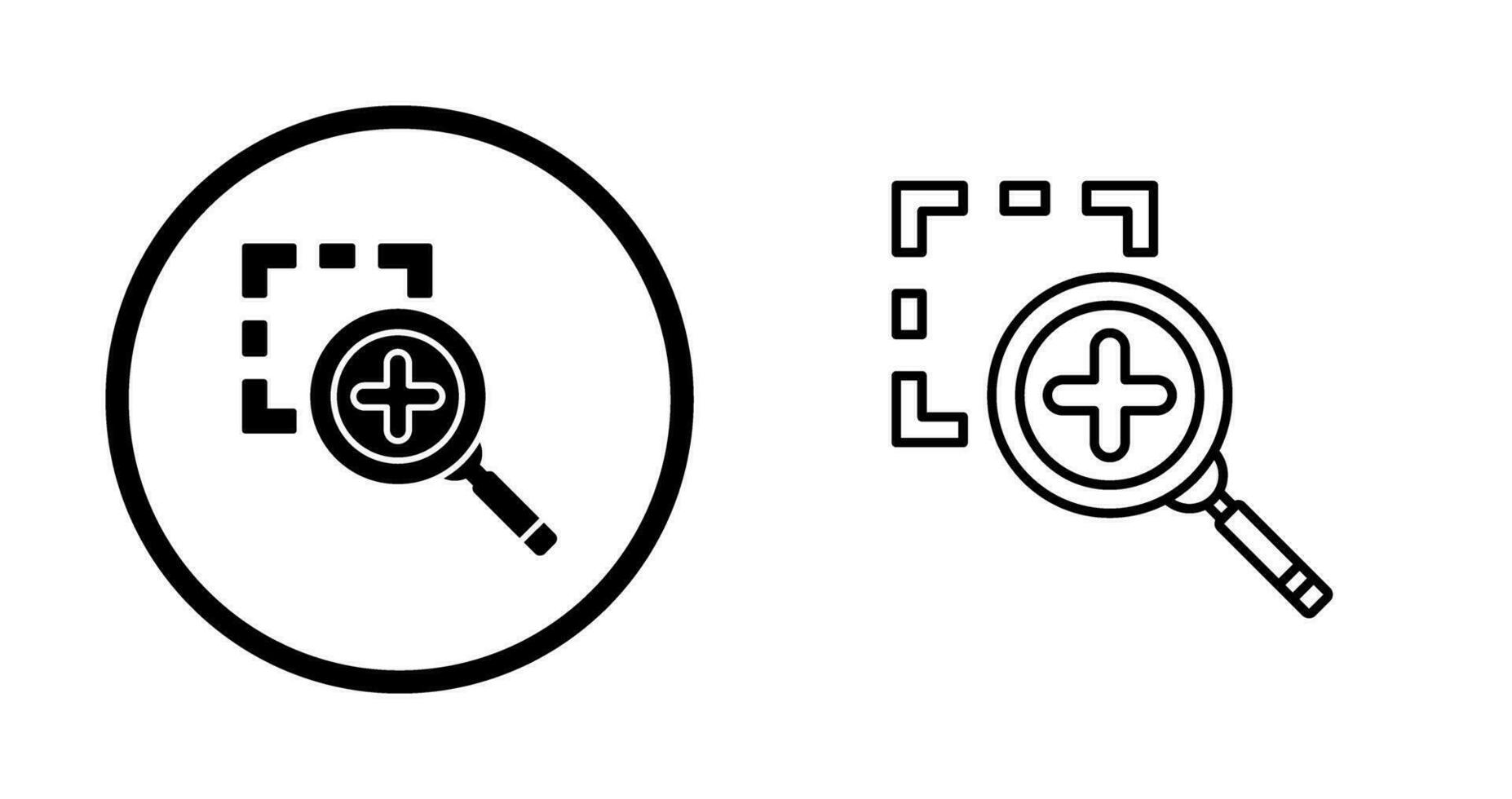 Zoom In Vector Icon