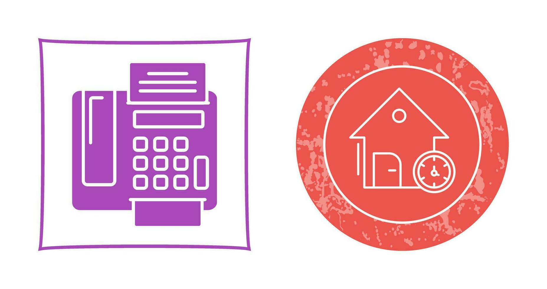 fax Machine Vector Icon
