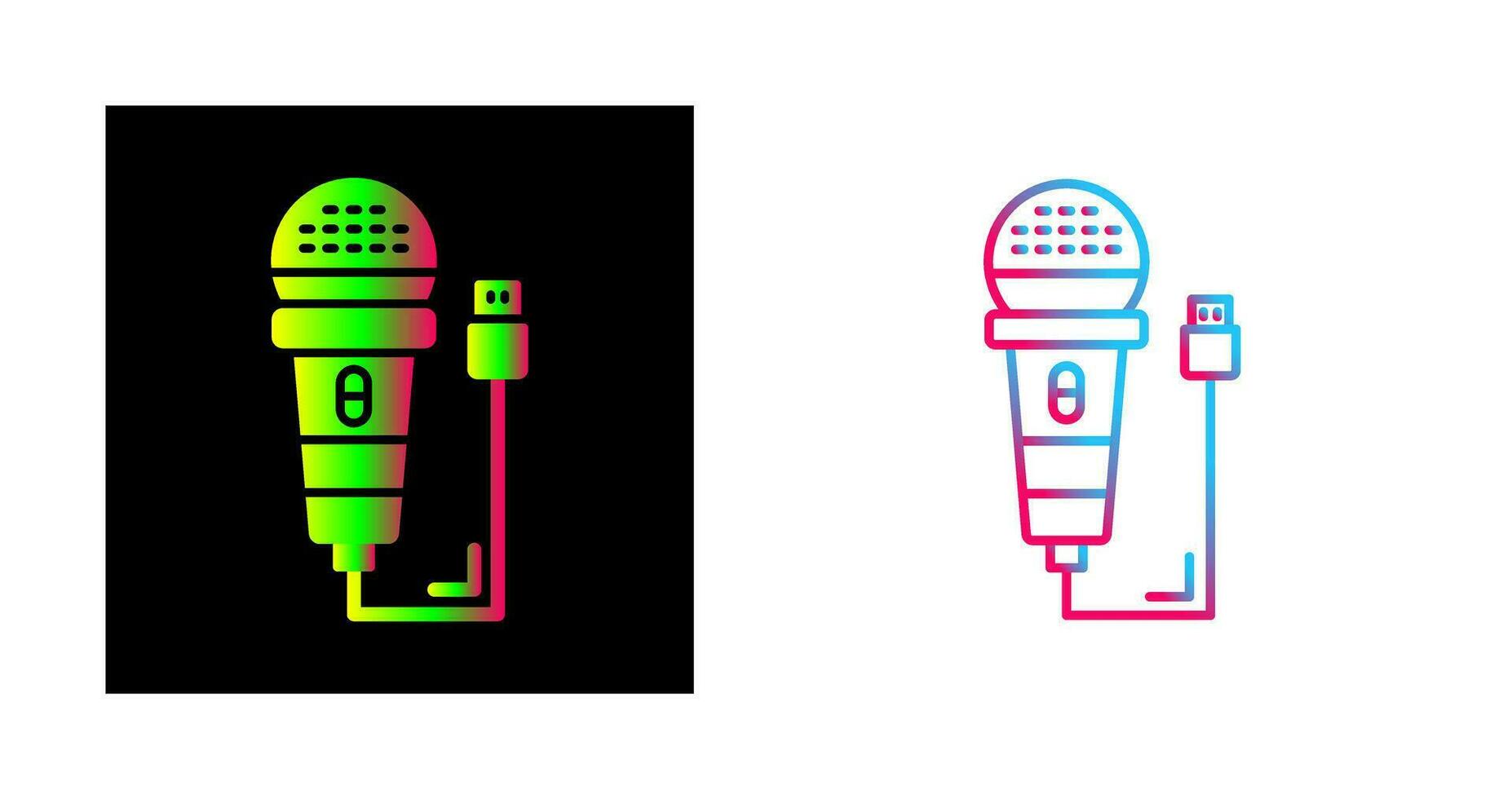 Microphone Vector Icon