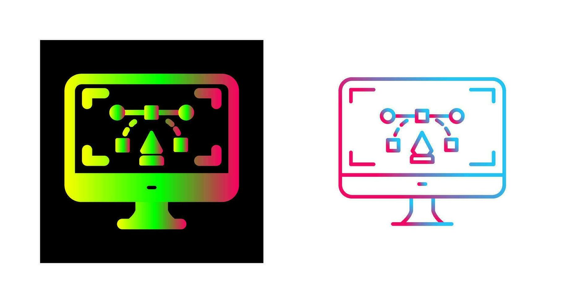 Desktop Vector Icon