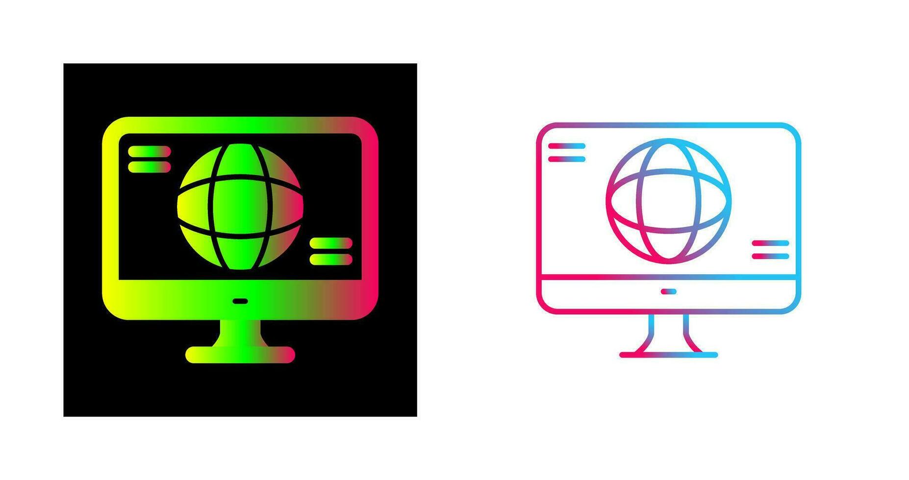 Monitor Vector Icon