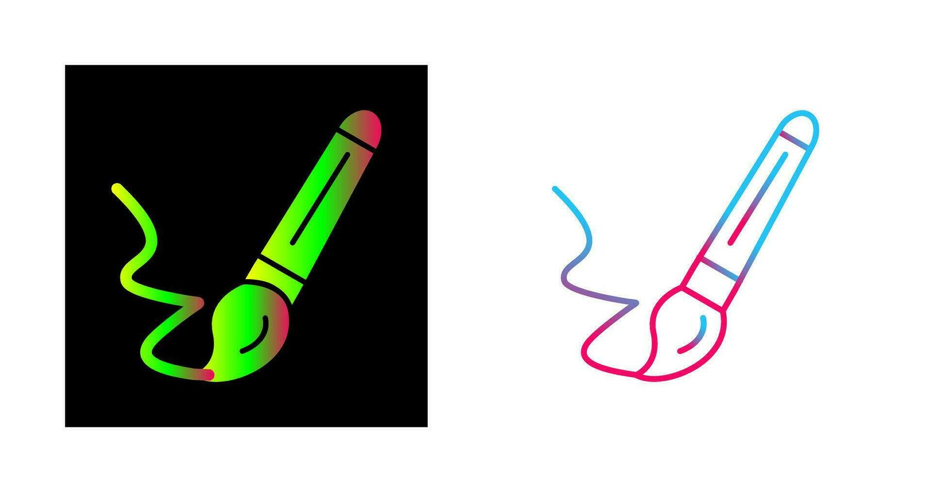 Paint Brush Vector Icon