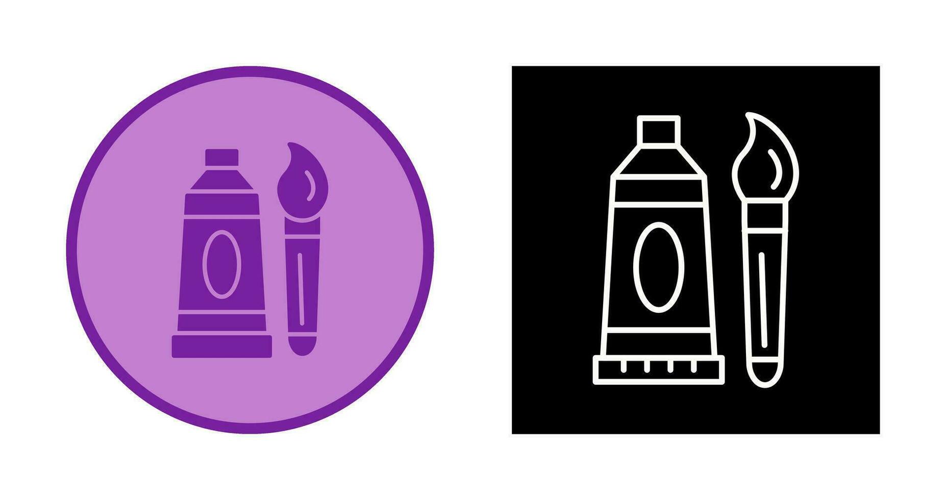 Oil Paint Vector Icon