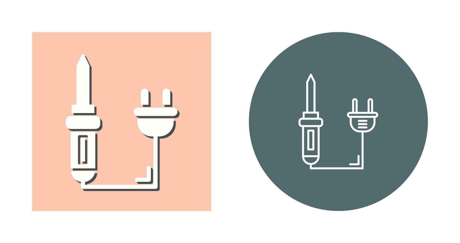 Soldering Iron Vector Icon