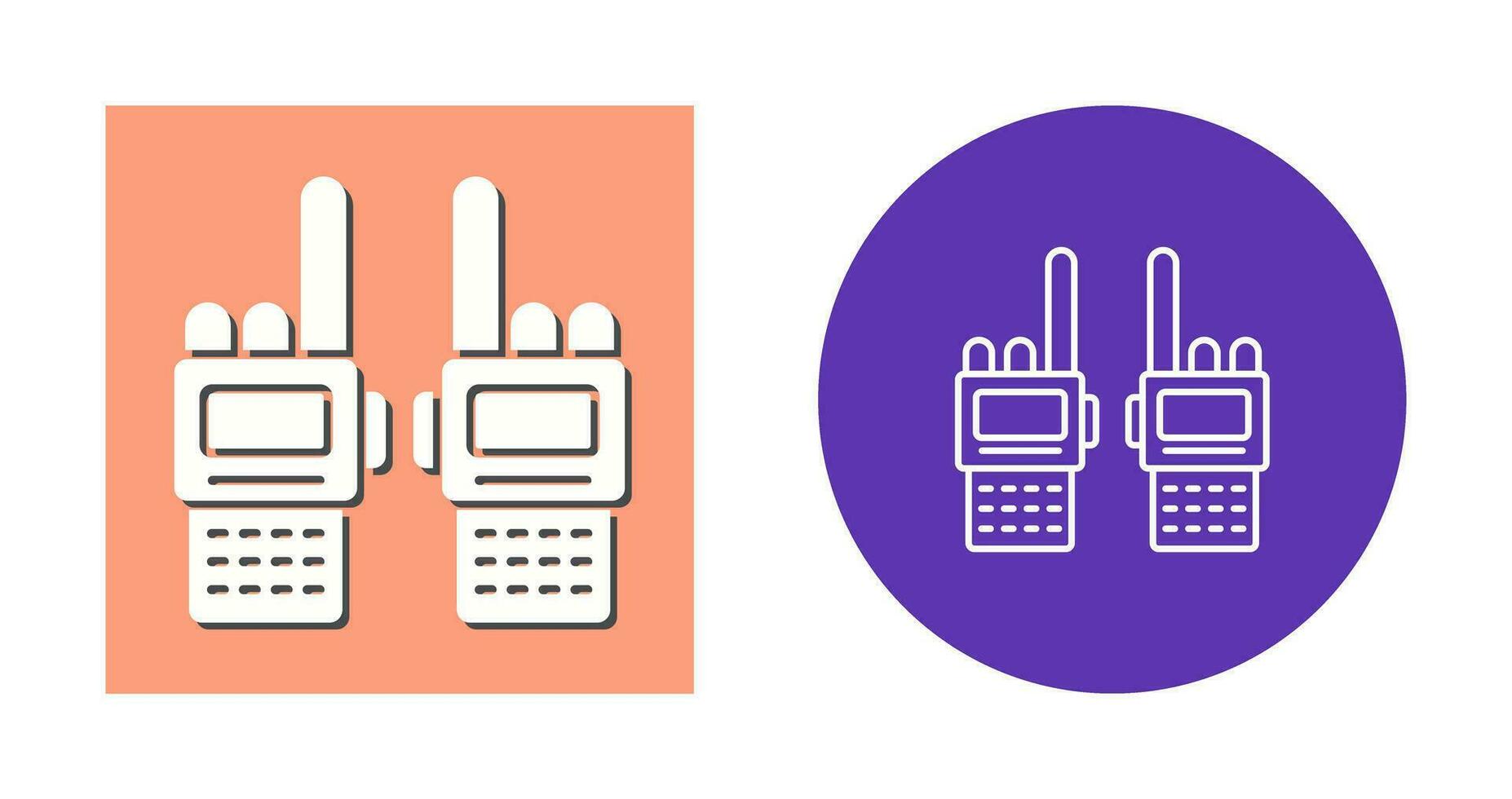 Walkie Talkie Vector Icon