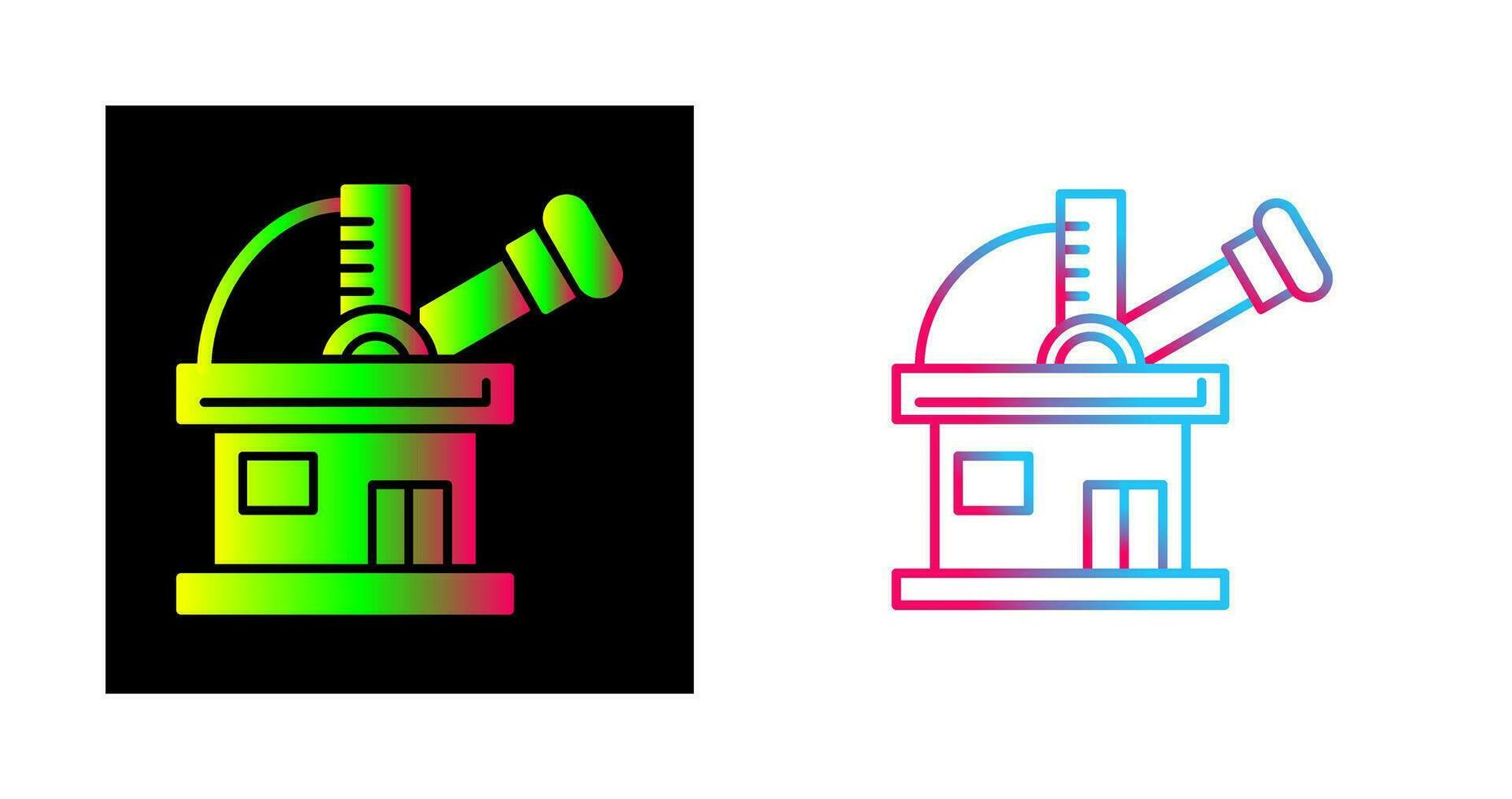 Observatory Vector Icon