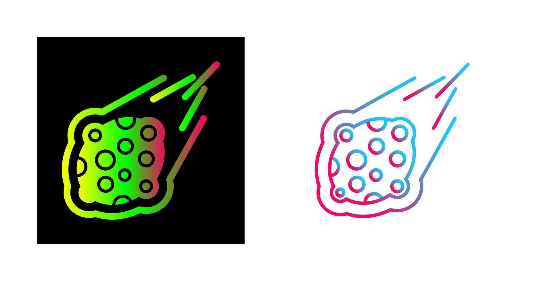 Meteorite Vector Icon