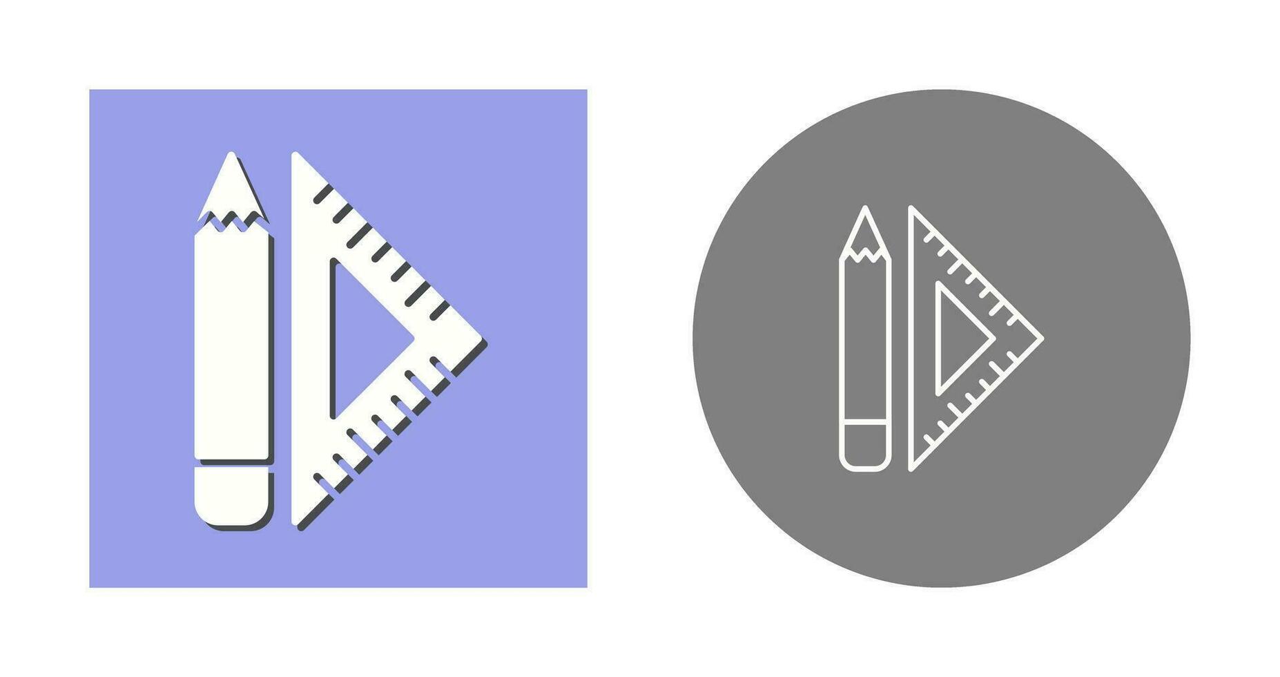 Set Square Vector Icon