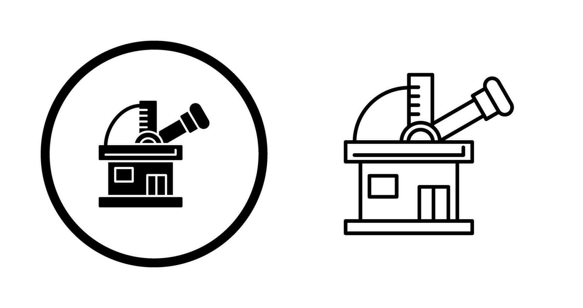 Observatory Vector Icon