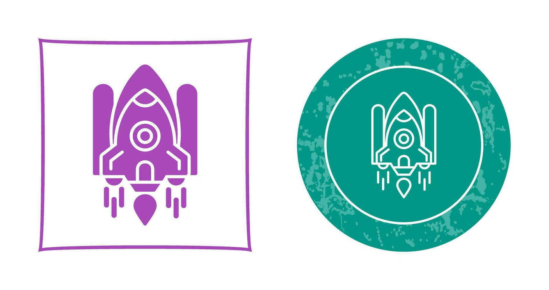 Space Shuttle Vector Icon