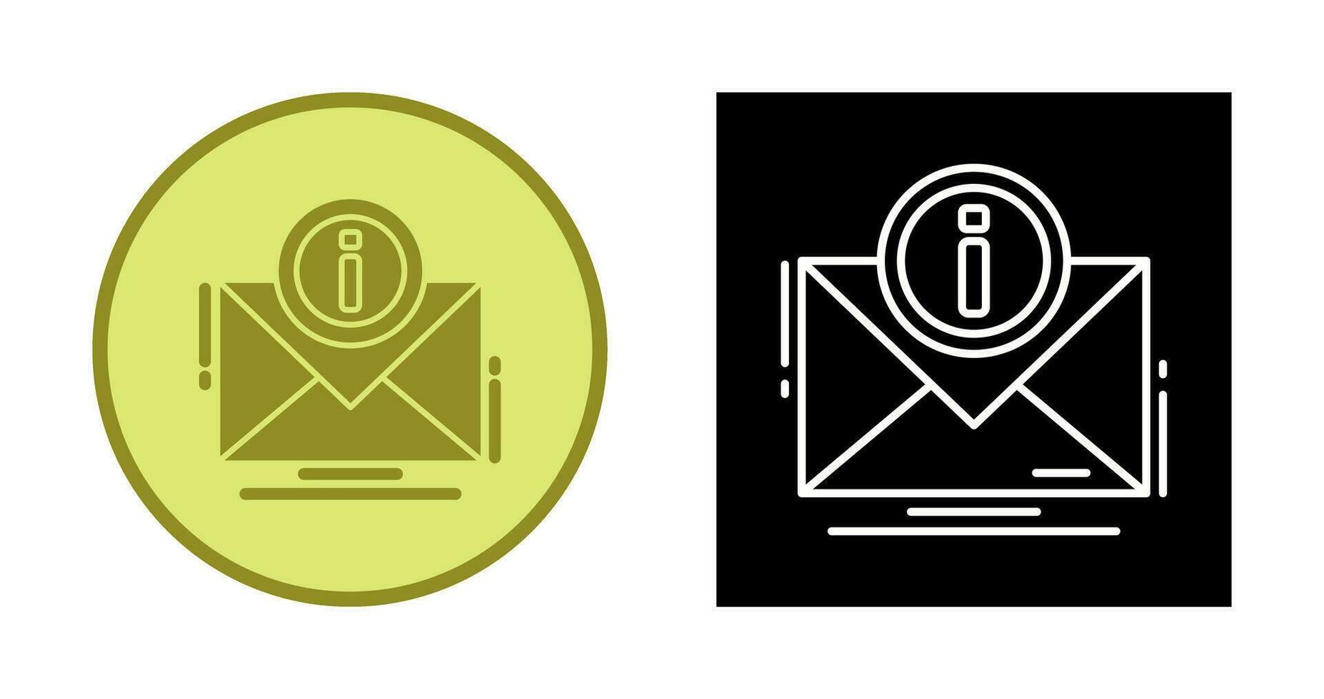 icono de vector de correo electrónico