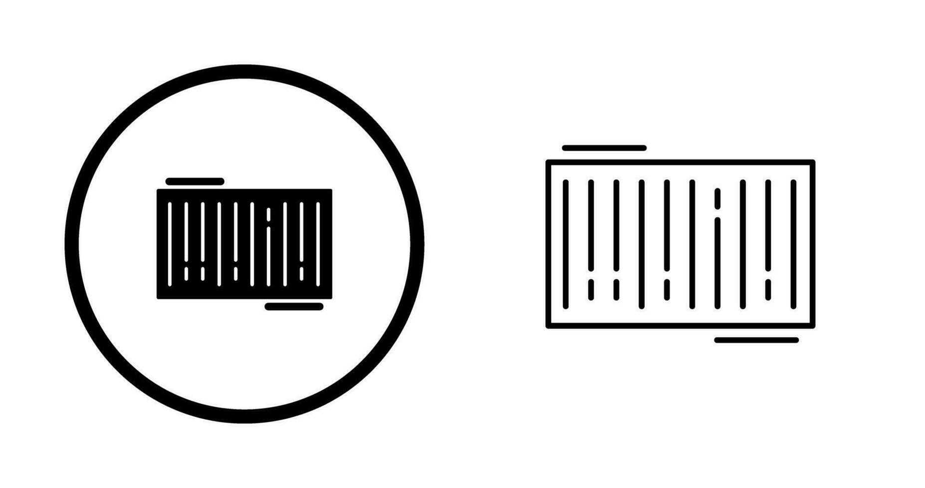Barcode Vector Icon