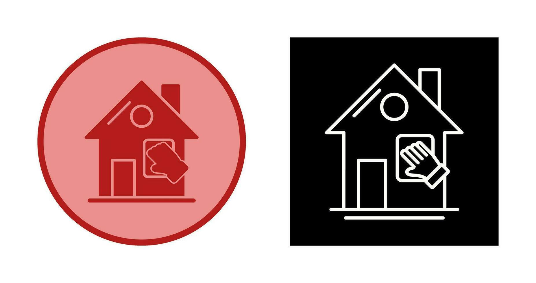 House Cleaning Vector Icon