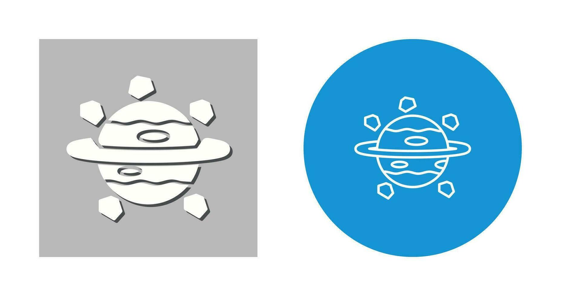 Saturn Vector Icon