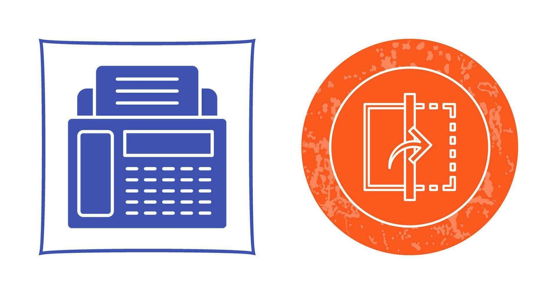 Fax Machine Vector Icon
