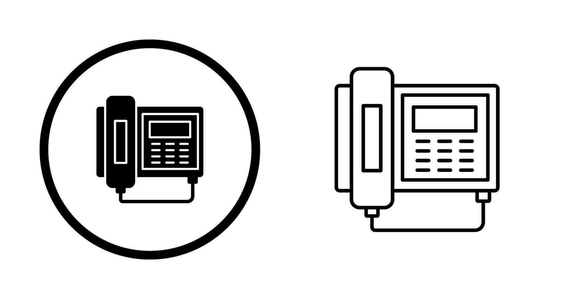 icono de vector de teléfono