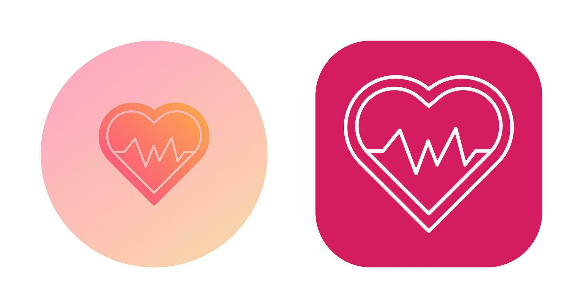 Heart Beat Vector Icon