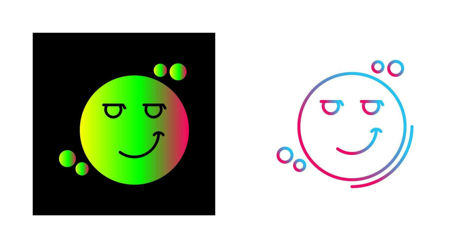 Smirk Vector Icon
