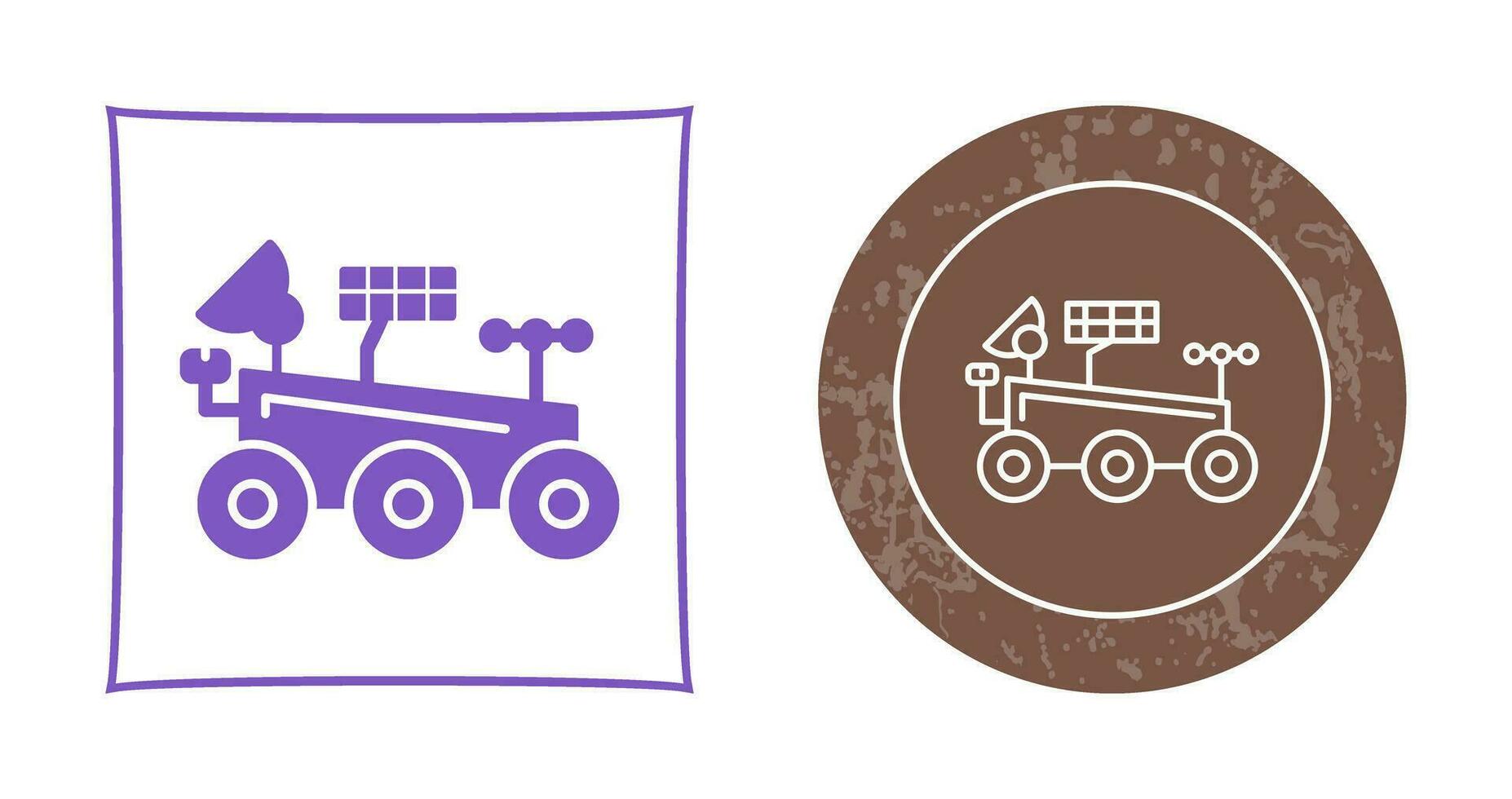 Mars Rover Vector Icon