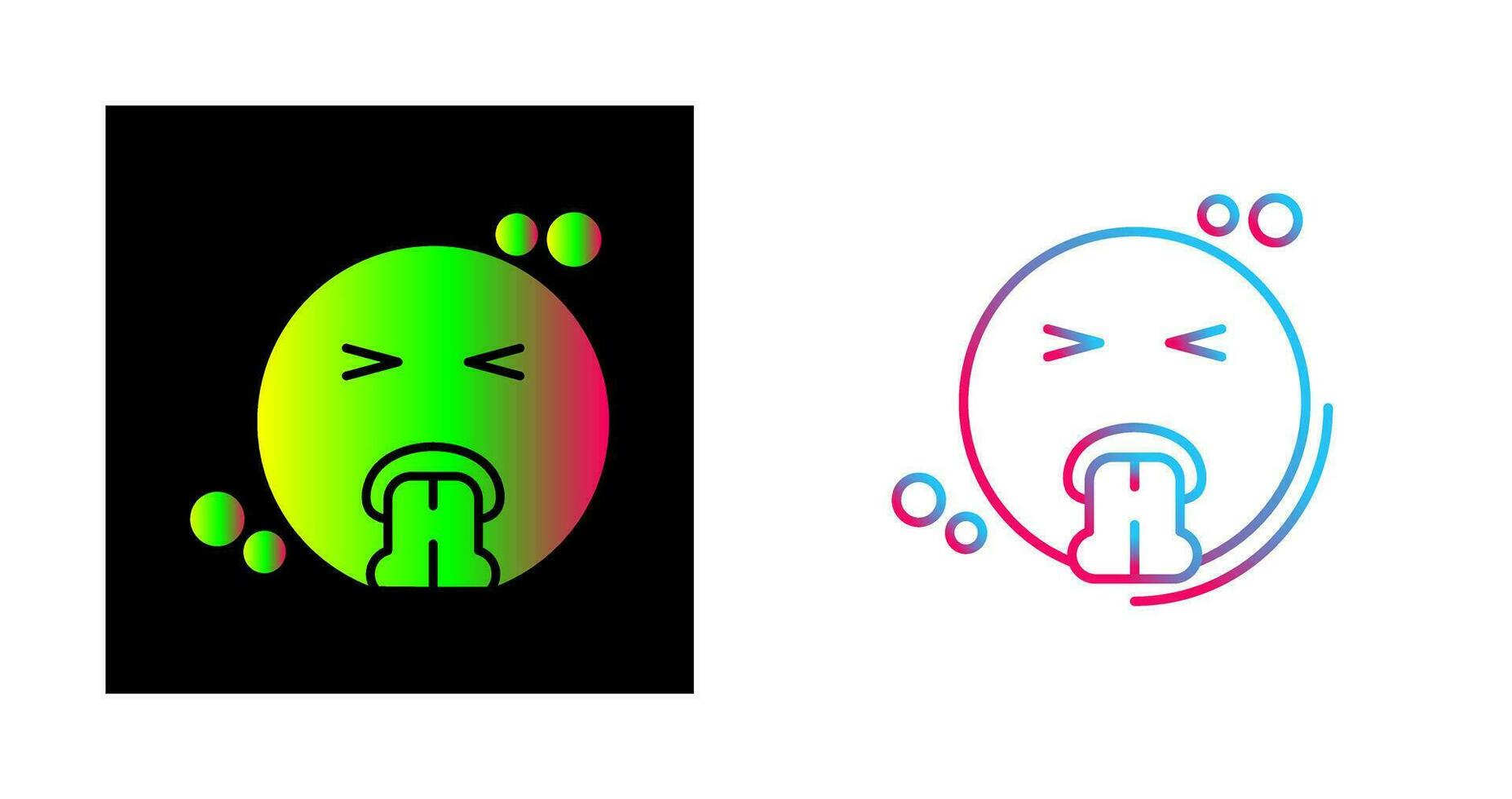 Vomit Vector Icon