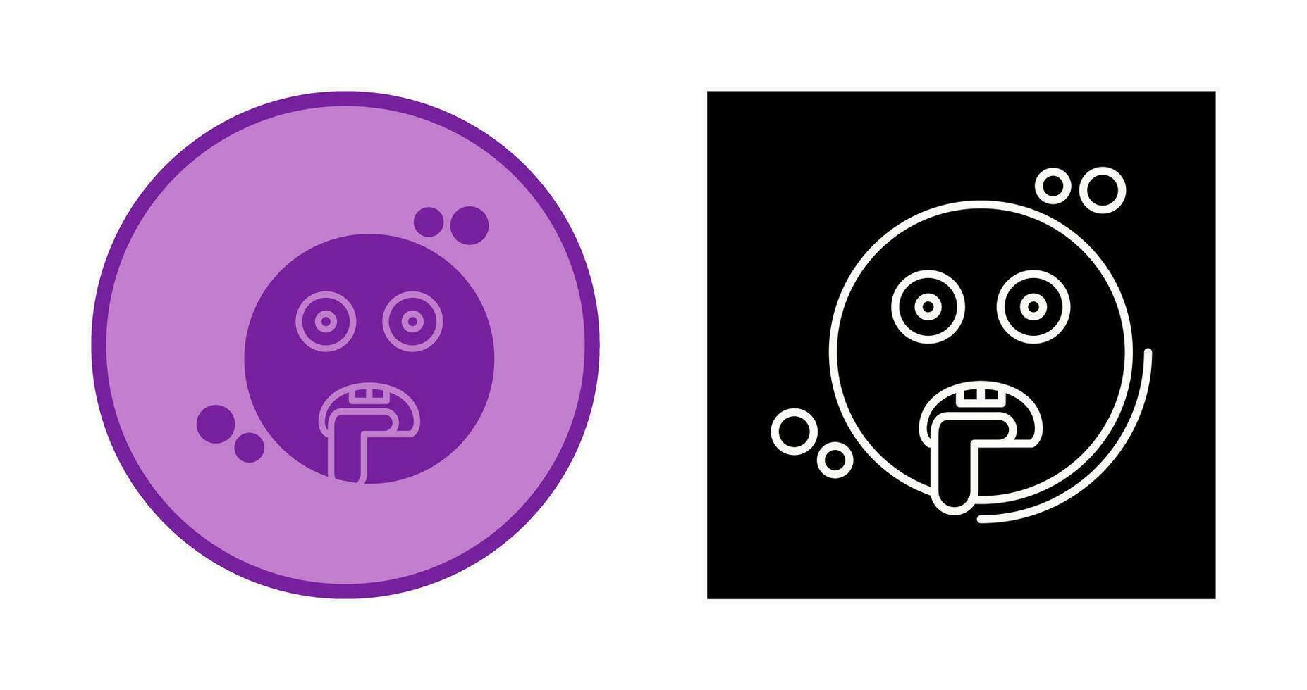 Drooling Vector Icon