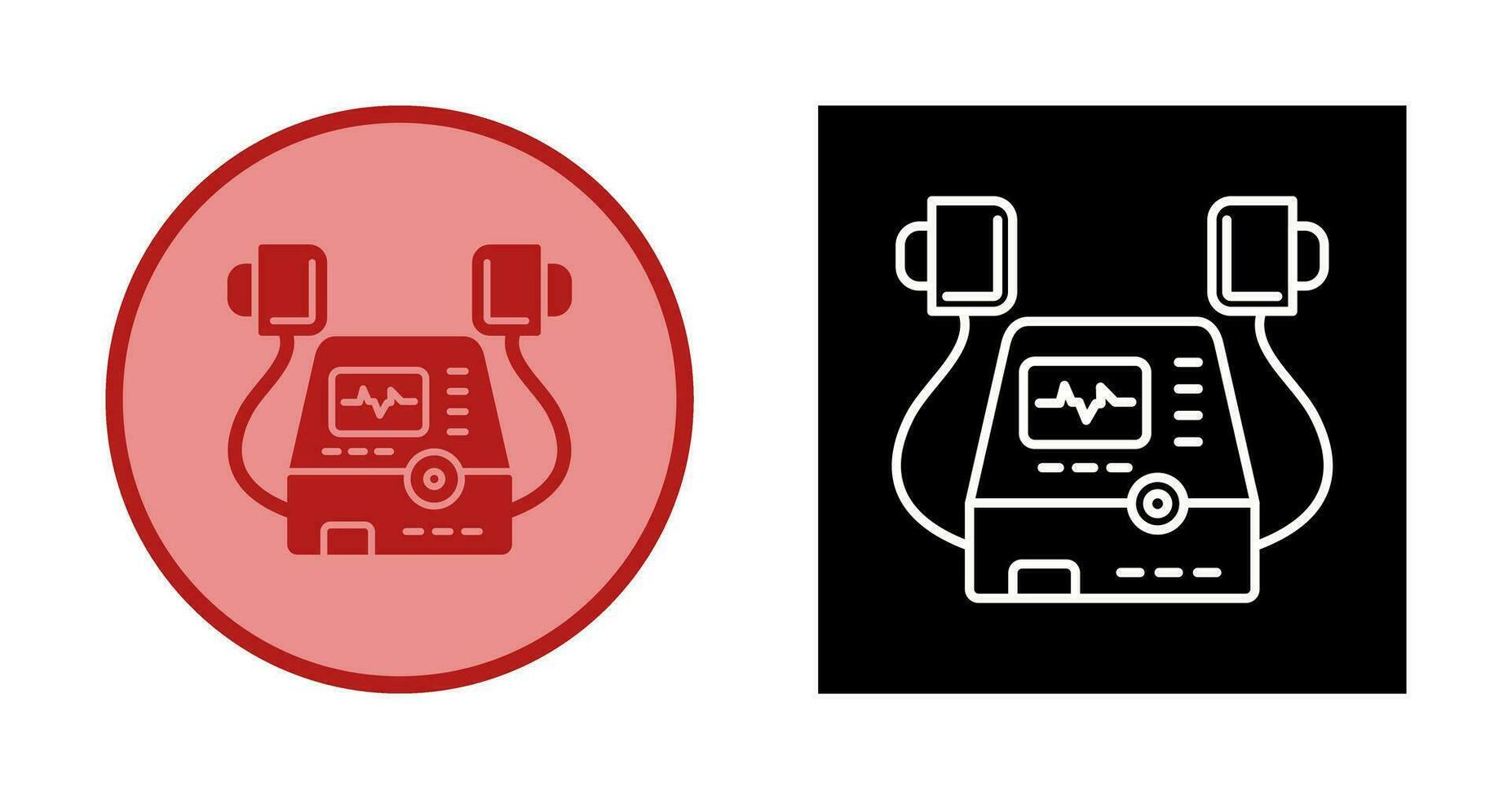 Defribillator Vector Icon