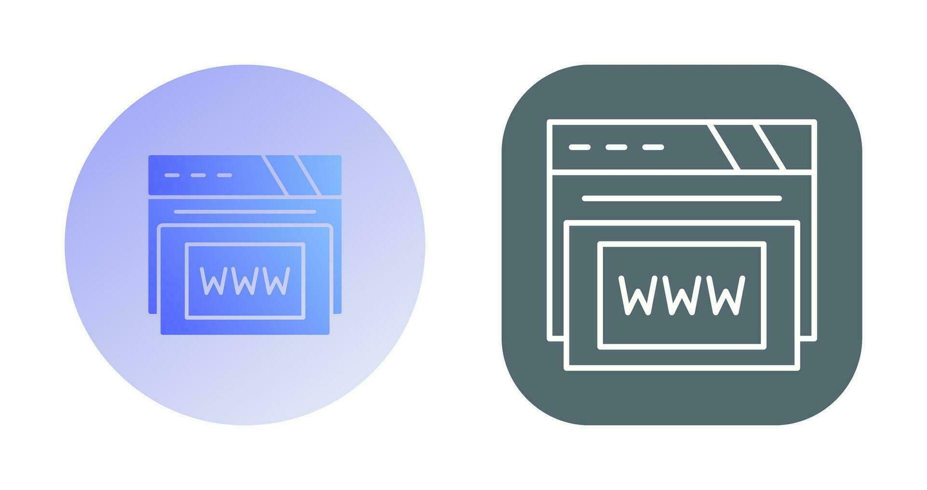 Www Vector Icon