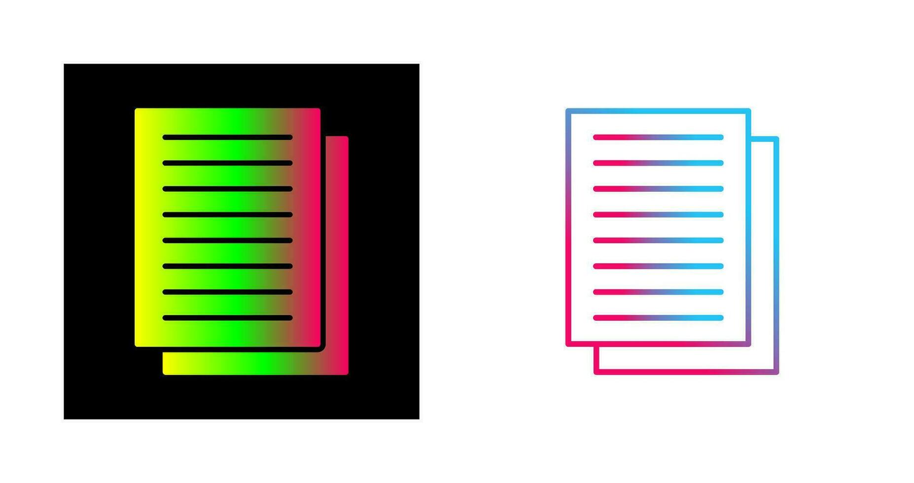 Document Vector Icon