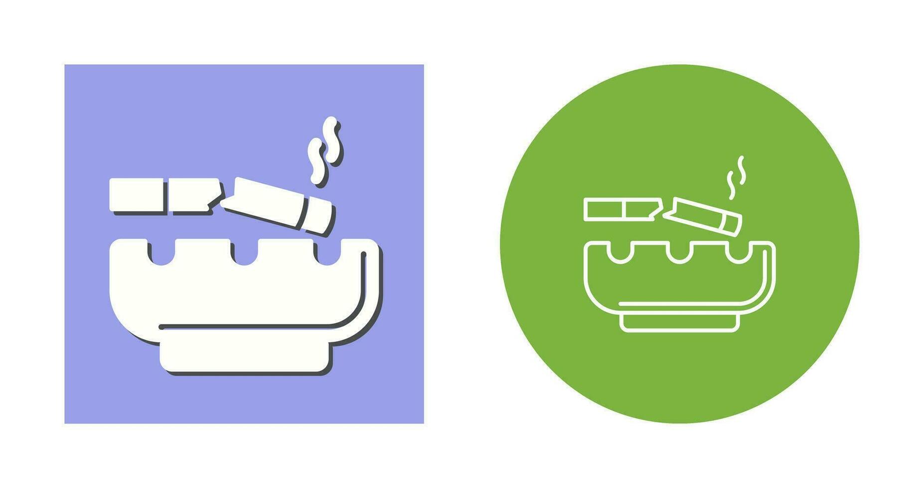 Broken Cigarette Vector Icon